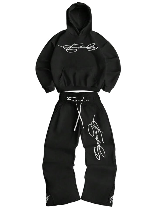 BLACK FREEDOM TRACKSUIT