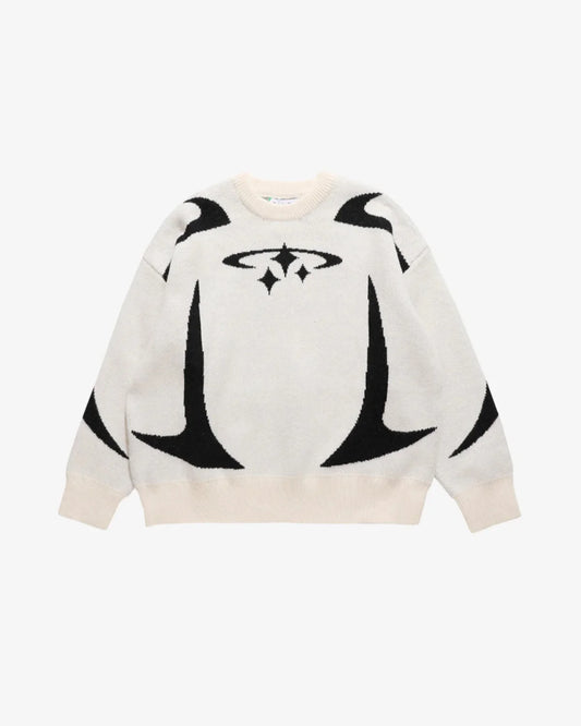 Y2K STAR SWEATER