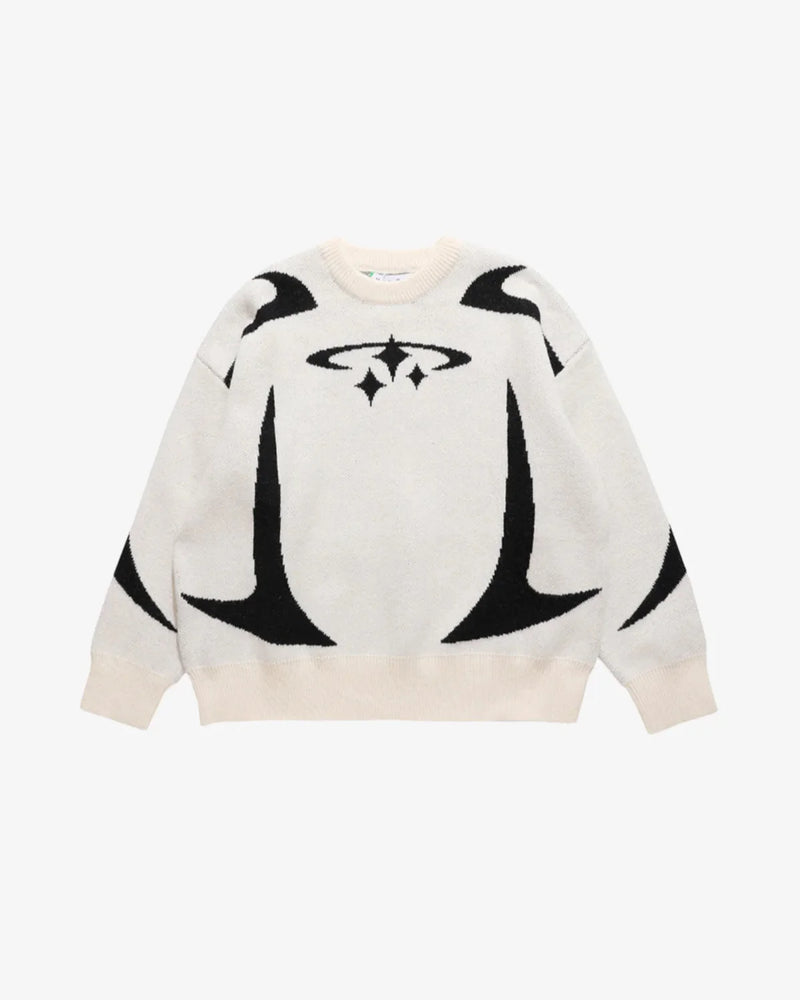 Y2K STAR SWEATER