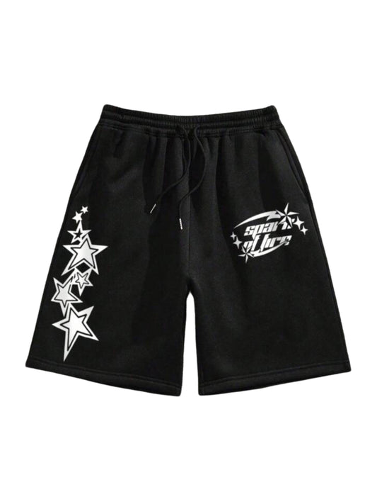 BLACK STARS SHORTS