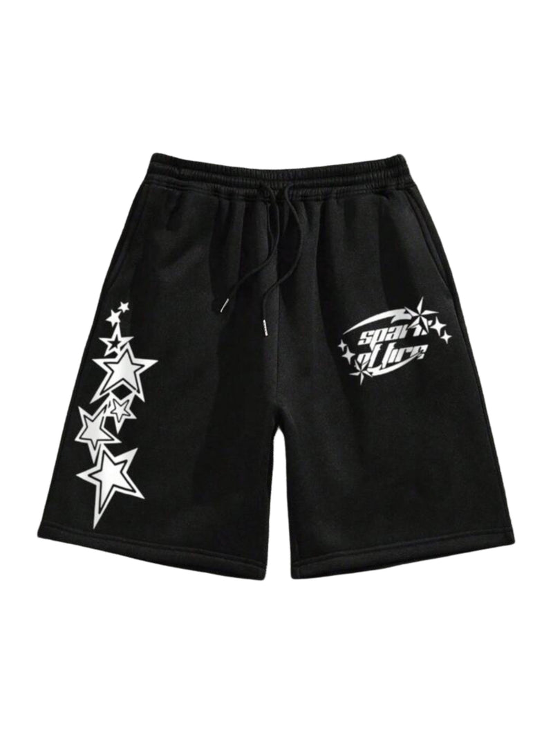 BLACK STARS SHORTS