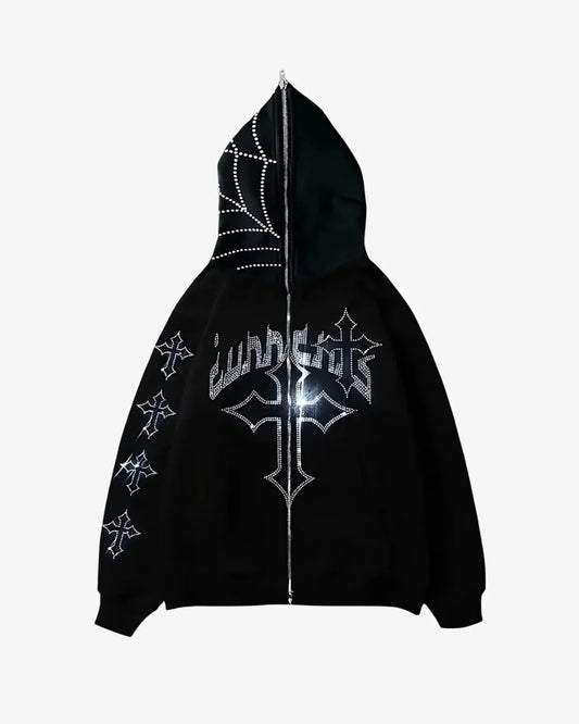 THE CROSS JEWEL ZIP UP